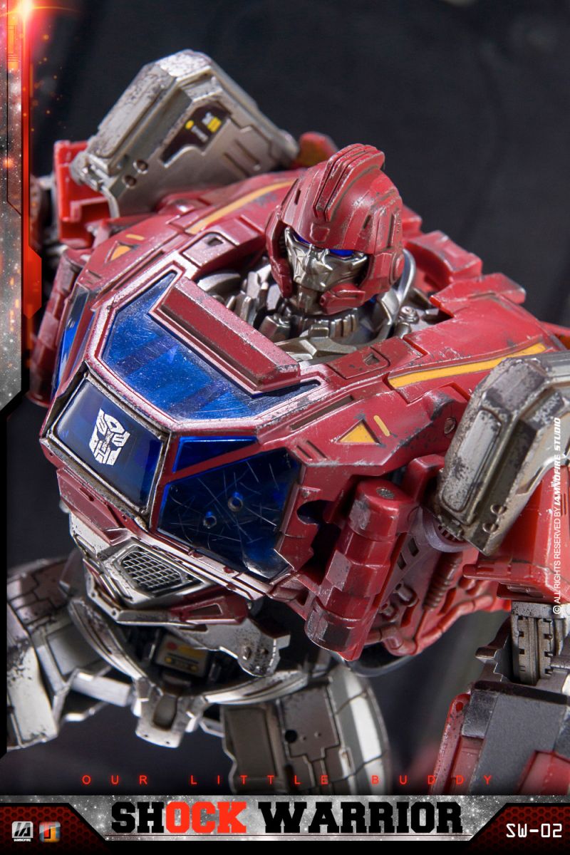 Shock Warrior SW-02 Oversized SS84 Ironhide Toy Photography